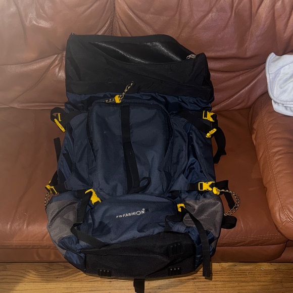 Black and Gray Men's Backpack
